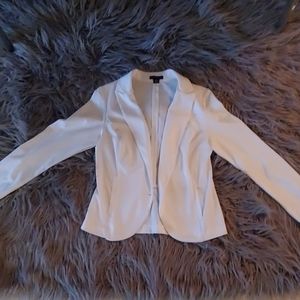 Women's Soft Blazer-white